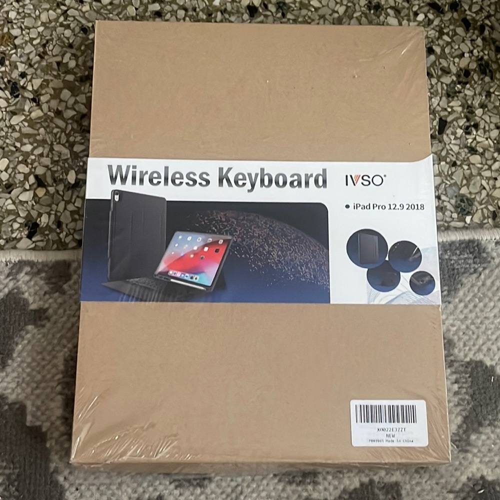 IVSO wireless keyboard case- black